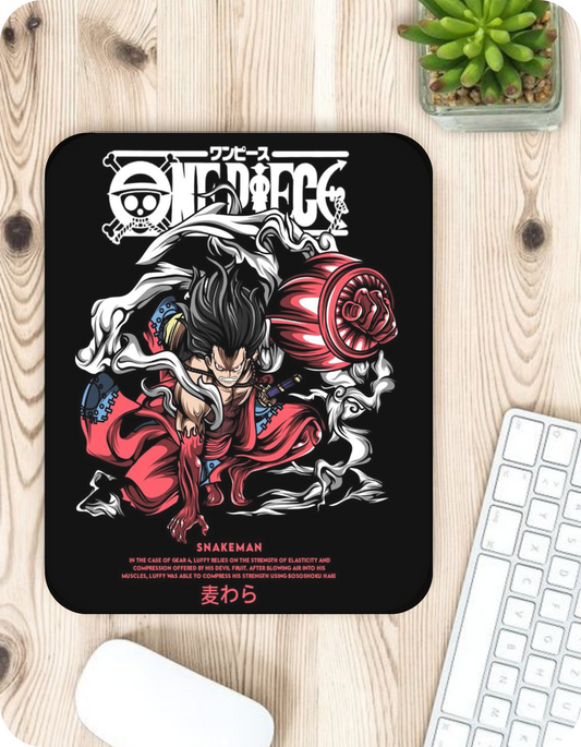 One-piece mousepad